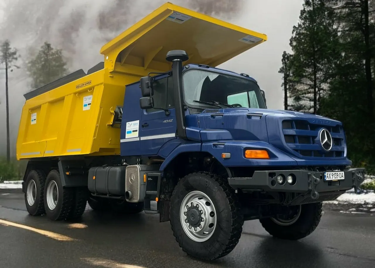 Mercedes-Benz Zetros став дорожньою машиною в Україні