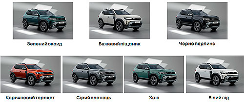 Українські дилер-центри Renault пропонують тест-драйви нового Duster