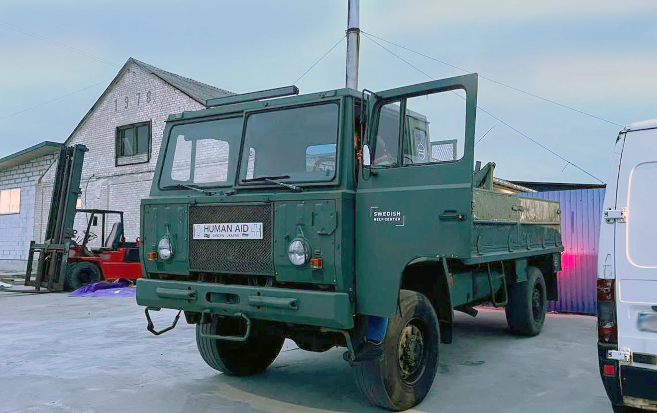 Шведи передали ЗСУ аналог "шишиги" від Scania