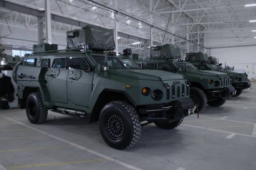 Львівщина передала ЗСУ партію бронеавтомобілів "Новатор"