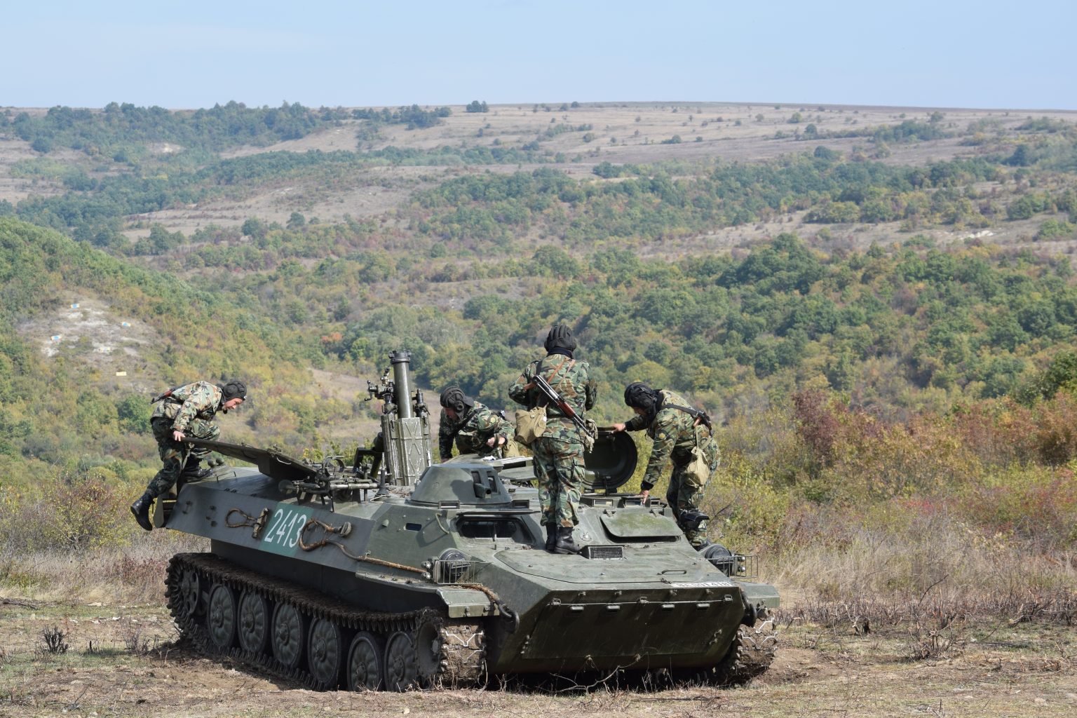 ЗСУ почали використовувати болгарські самохідні міномети "Тунджа"