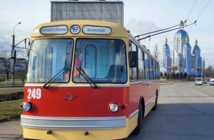 У Вінниці запустять екскурсійний ретро-тролейбус