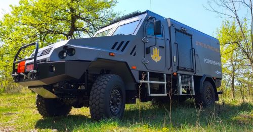 В Україні створили з нуля новий броньовик для розмінування