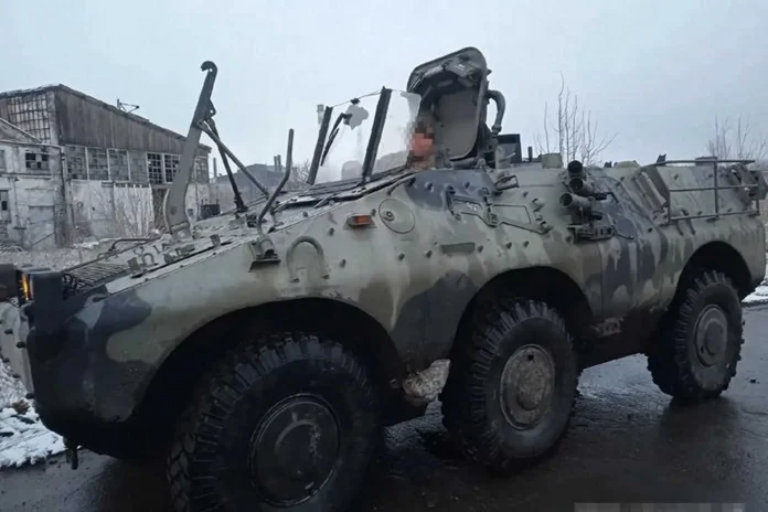 БТР італійського виробництва Puma 6x6 на озброєнні ЗСУ, на фото, опублікованому в Telegram. (Джерело фото: Telegram)