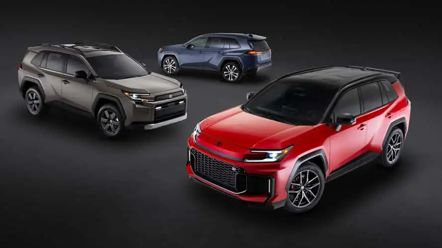 Toyota RAV4 (2026) отримав гібридний мотор і «розігнану» версію GR Sport