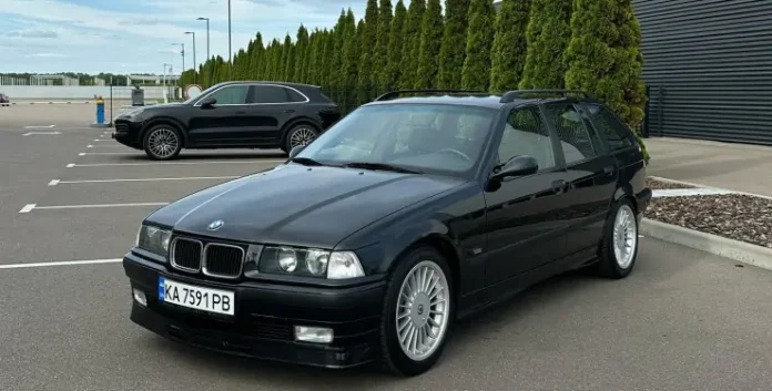 На українських дорогах помітили рідкісний BMW у тюнінгу Alpina