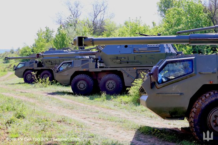 Тероборона отримала чеські САУ Dana-M2