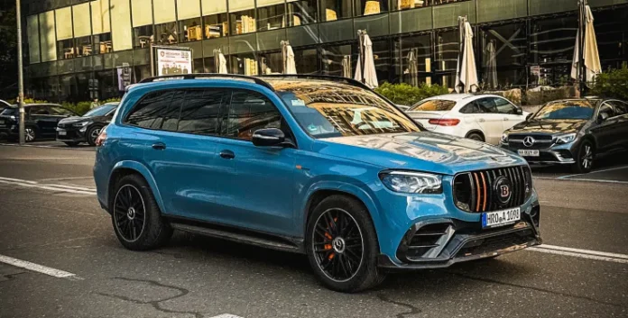 У Києві зняли рідкісний Mercedes Brabus 800 на німецьких номерах