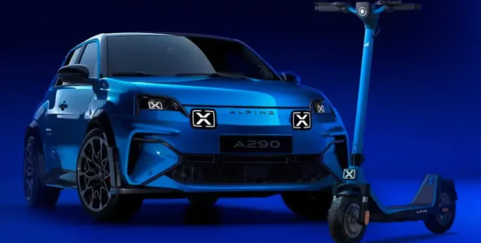 Renault представив електросамокат Alpine 100A GT за €999
