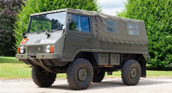 У Києві покажуть рідкісний австрійський позашляховик Pinzgauer