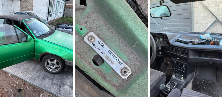 В Україні знайшли рідкісний кабріолет Opel Kadett від Bertone