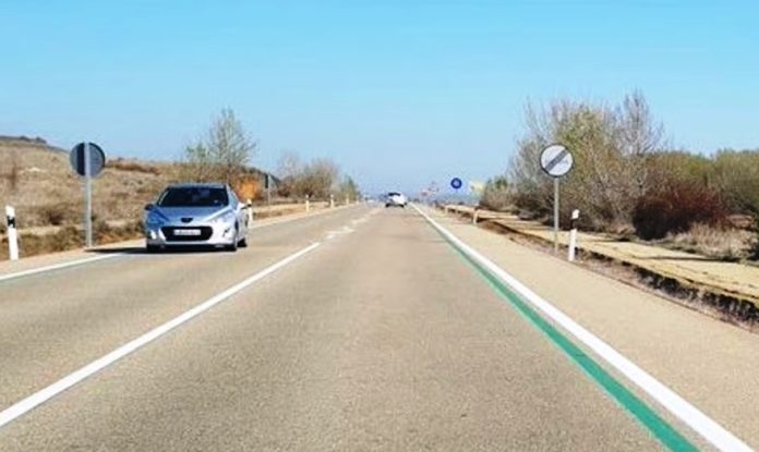 Зелена розмітка на дорогах: навіщо вона потрібна