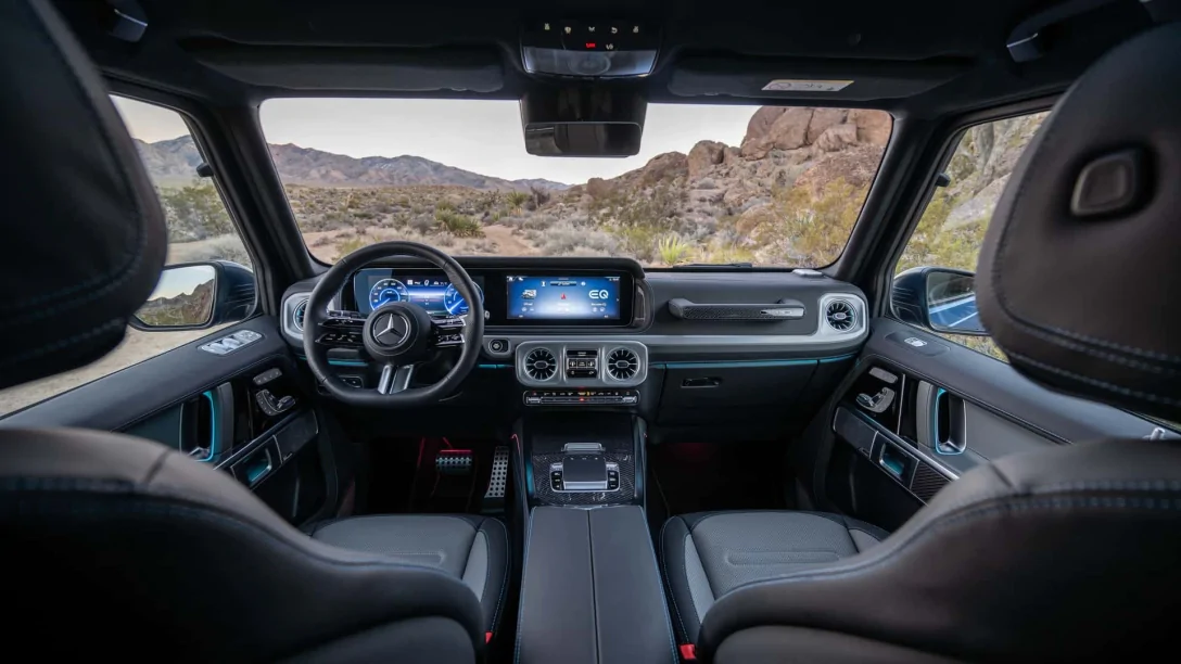 У Києві помічено електричний Mercedes G580 вартістю понад 8 млн грн 