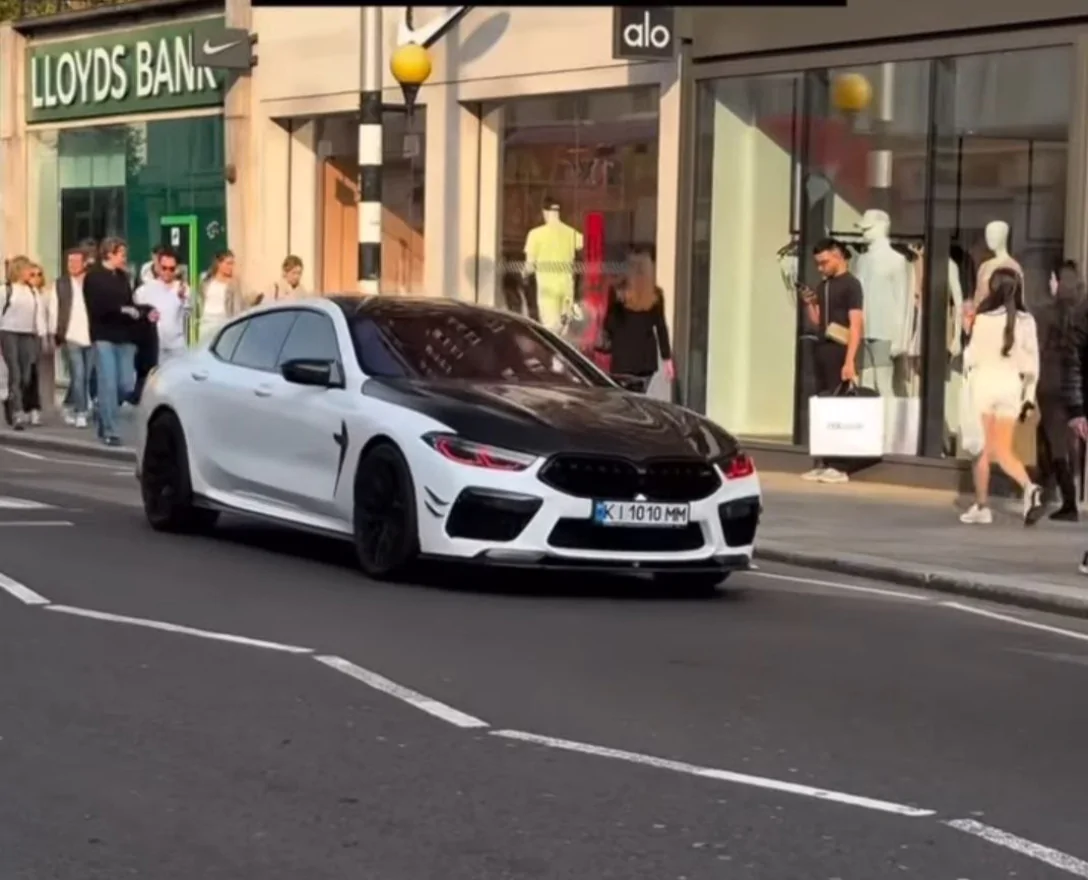 Зірку українського футболу помітили в Лондоні за кермом рідкісного BMW M8 GranCoupe 
