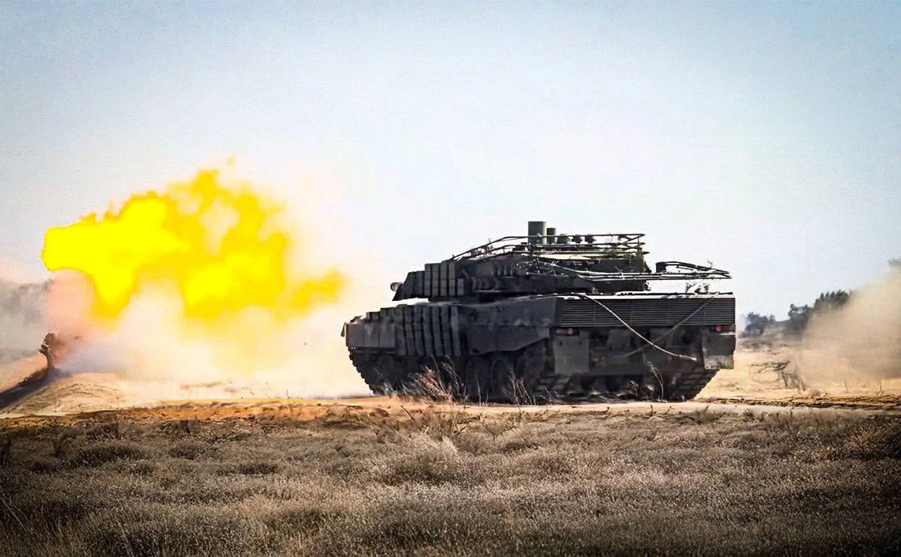 Нацгвардія України отримала танки Leopard