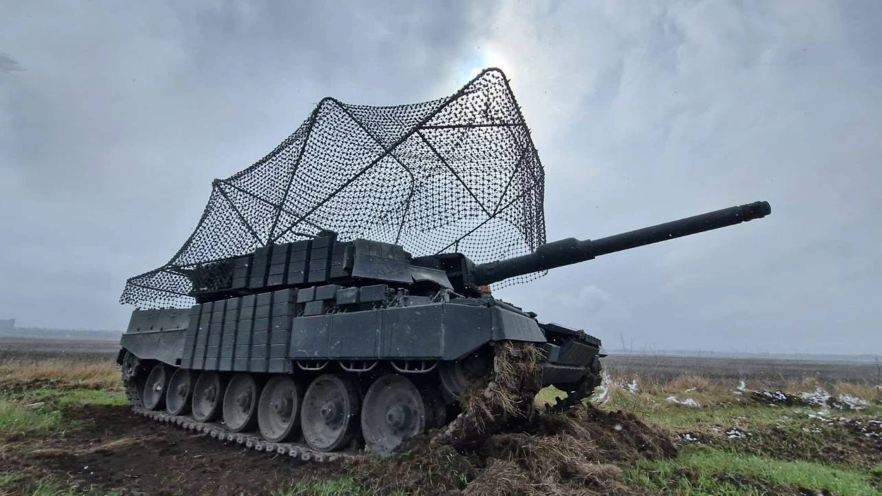 Нацгвардія України отримала танки Leopard