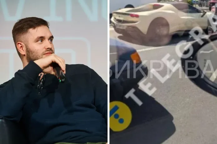У Києві помітили Ferrari за 15 000 000 гривень із номерами за 115 000