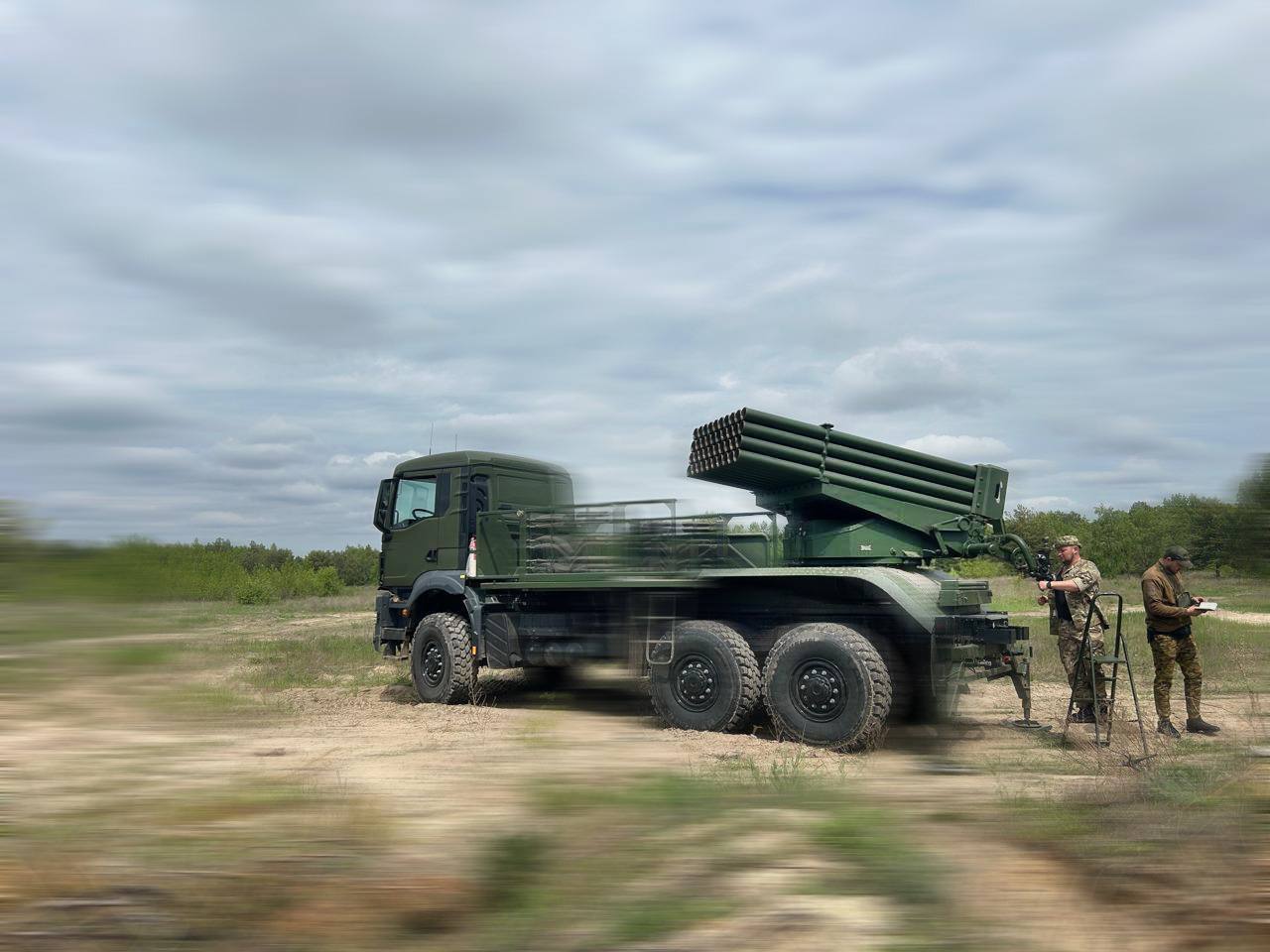 Нацгвардія показала поліпшену версію РСЗВ "Град" 
