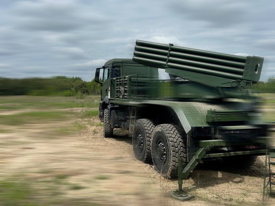 Нацгвардія показала поліпшену версію РСЗВ "Град" 