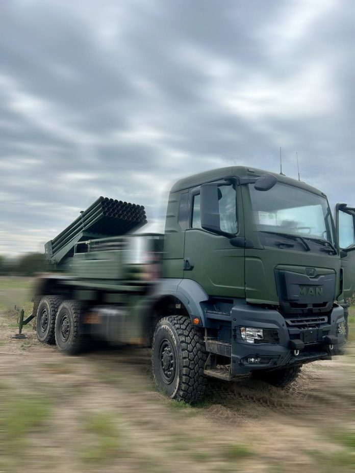 Нацгвардія показала поліпшену версію РСЗВ 