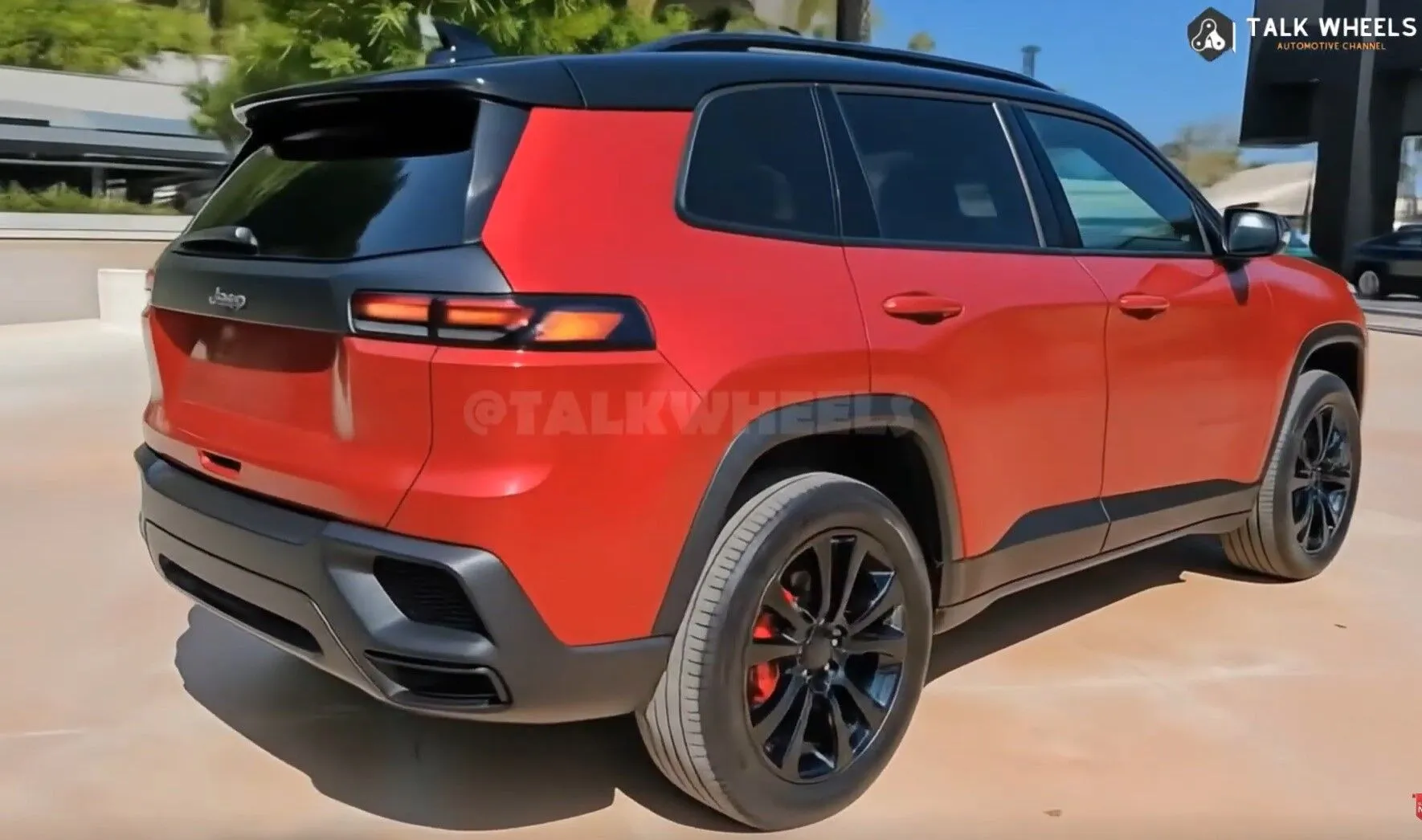 Опубліковано рендери оновленого електрокросовера Jeep Renegade 
