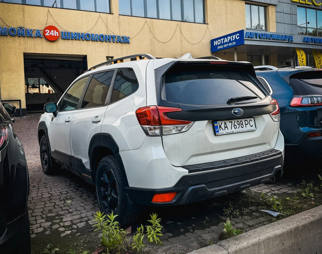Кросовер Subaru для екстремального бездоріжжя дістався України