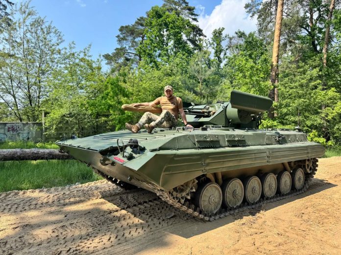 Спецназ Нацгвардії «Омега» отримав модернізовані БМП-1ТС