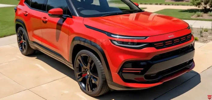 Опубліковано рендери оновленого електрокросовера Jeep Renegade
