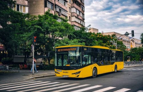 Київ отримає нові автобуси Isuzu