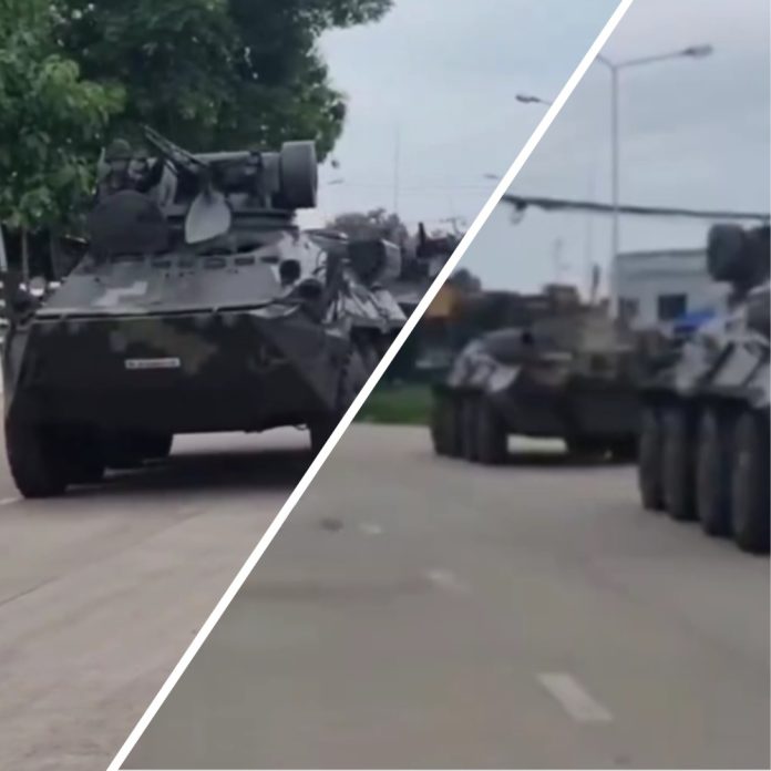 Таїланд стягує українські БТР-3Е1 до кордону з Камбоджею
