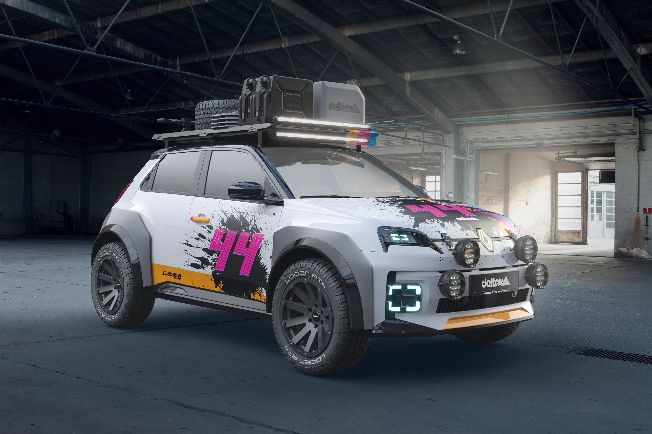 Renault 5 доопрацьований Delta 4×4