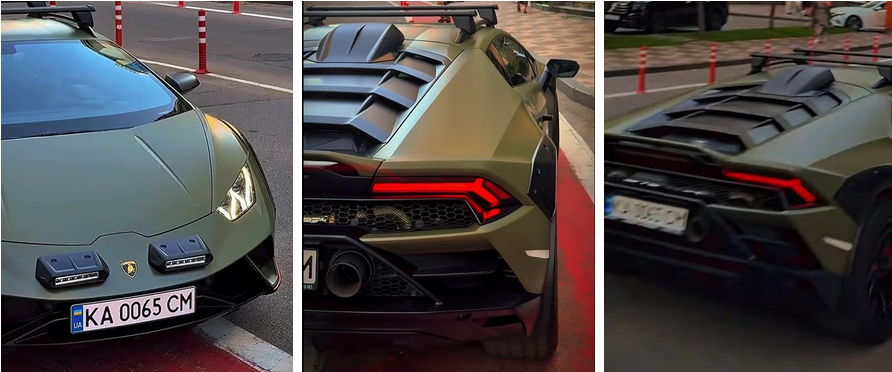 Рідкісний Lamborghini Sterrato засікли на вулицях Києва
