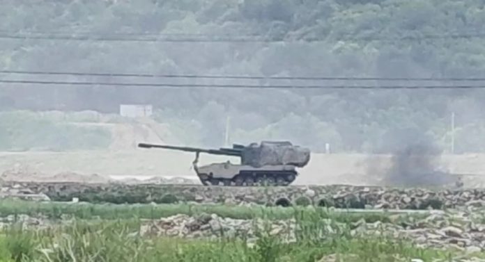 Китайська армія тестує САУ SH16 з окремою ТЗМ та екіпажем з двох осіб