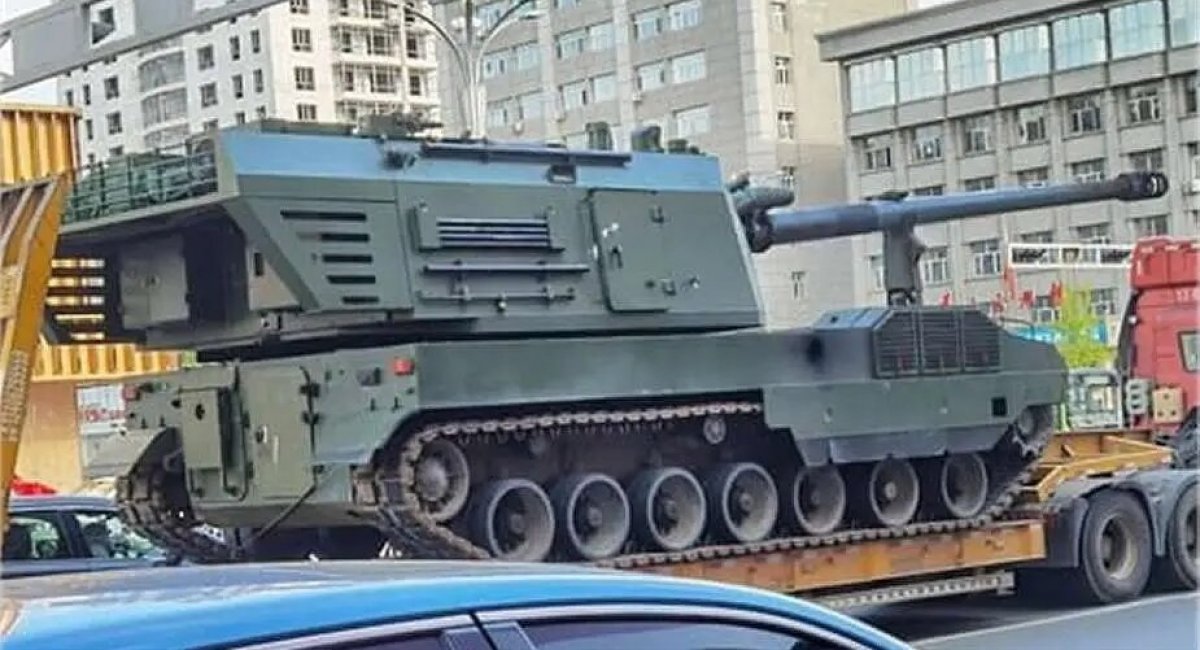 Китайська армія тестує САУ SH16 з окремою ТЗМ та екіпажем з двох осіб