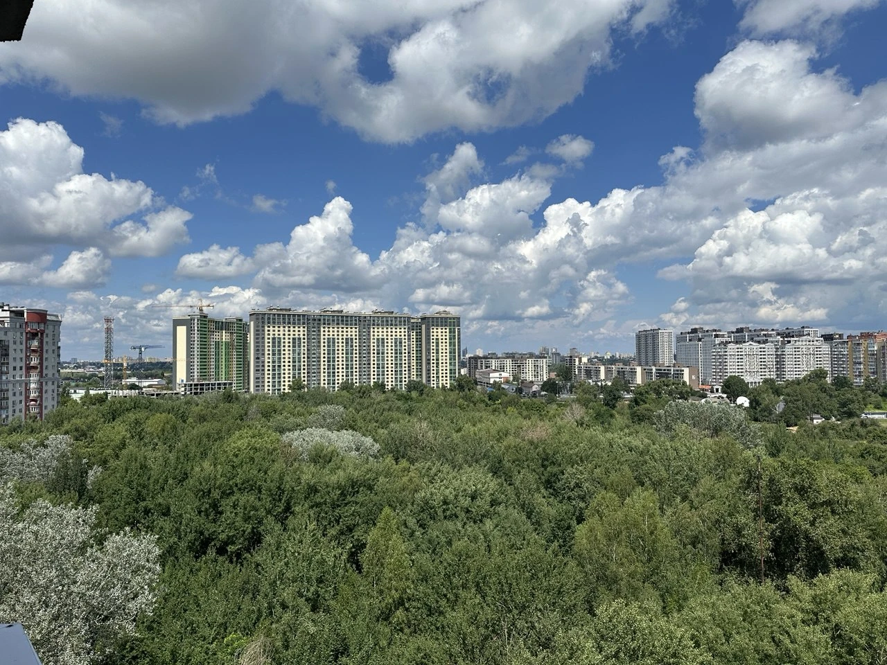 Зелена зона в Голосіївському районі