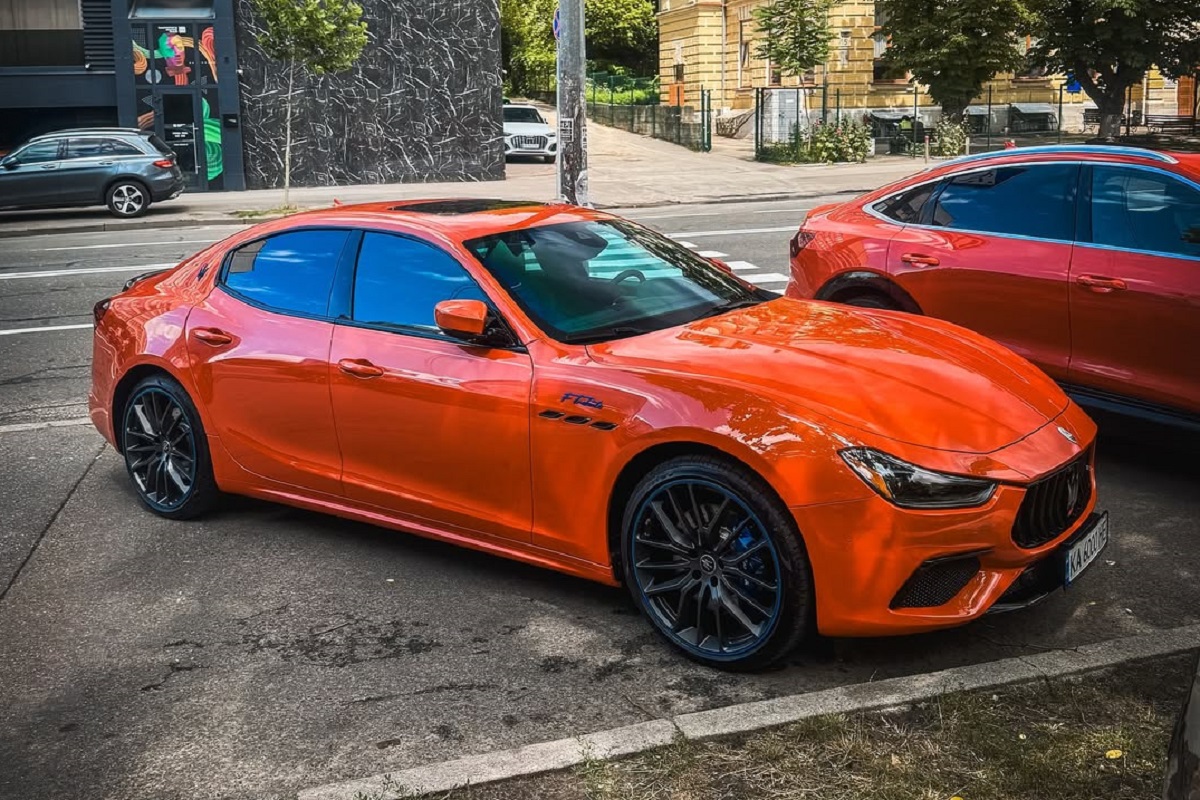 У Києві помічено рідкісний Maserati Ghibli F Tributo