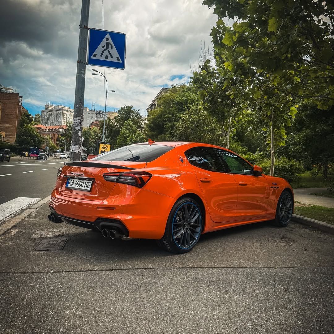 У Києві помічено рідкісний Maserati Ghibli F Tributo