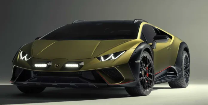 У Києві зафільмували рідкісний Lamborghini Huracan Sterrato
