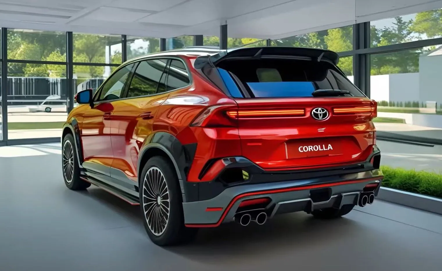 Toyota Corolla Cross (2025) показано у новому дизайні