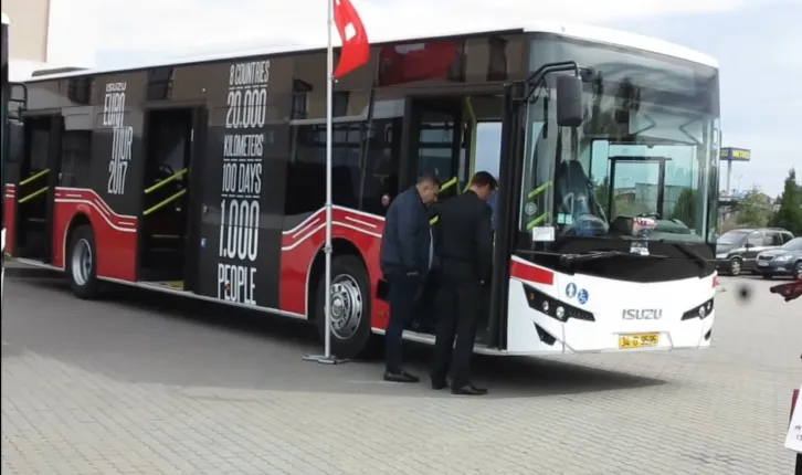 Київ отримав першу партію автобусів Isuzu Citiport 12