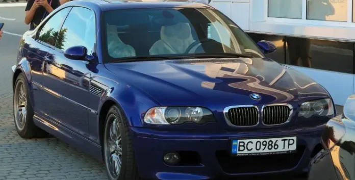 У Львові засвітився рідкісний BMW M3 із ювілейної серії у складі 30 екземплярів