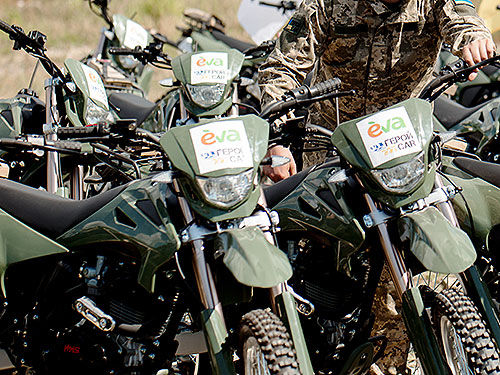 ЗСУ отримали 119 позашляхових мотоциклів Sihao SHDB-R5