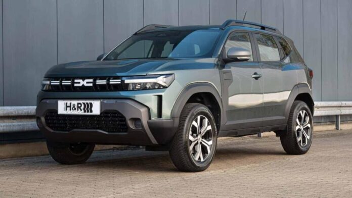 Dacia Duster отримав ліфт-комплект від H&R: плюс 25 мм до прохідності