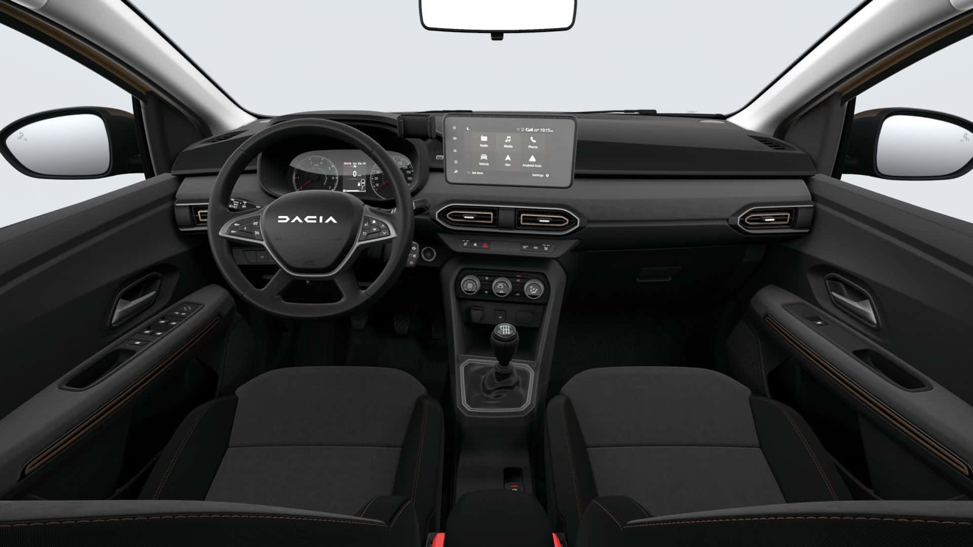 Салон нової Dacia Sandero