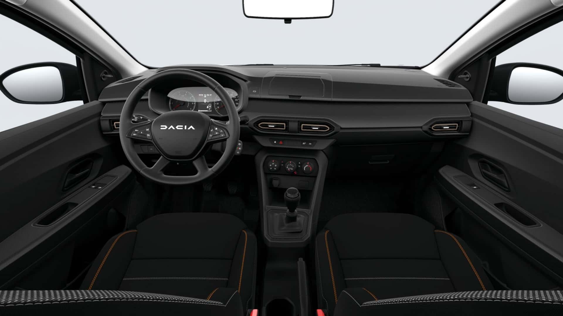 Салон нової Dacia Sandero