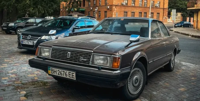 Рідкісний «японець» Toyota Mark II 1980 р.в. виявлено в Одесі