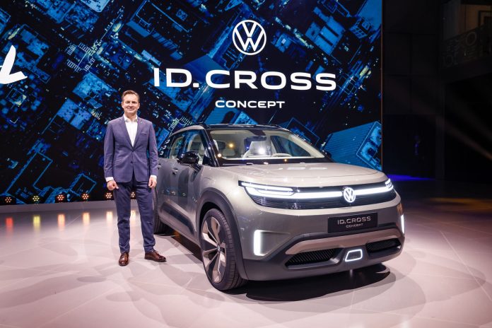 ID. CROSS: Volkswagen офіційно представив концепт електропозашляховика початкового рівня