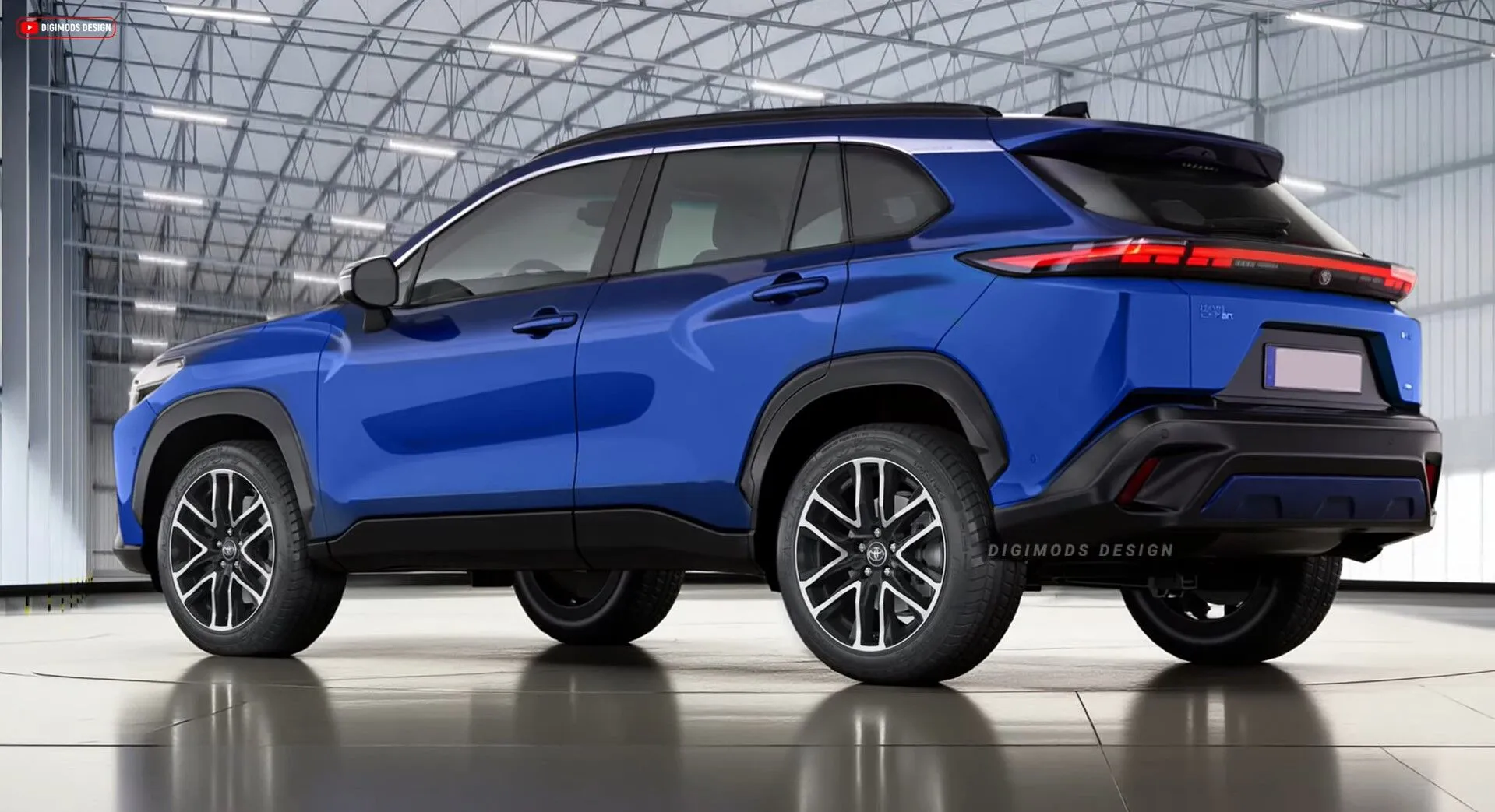 Toyota Corolla Cross показали в альтернативному вигляді