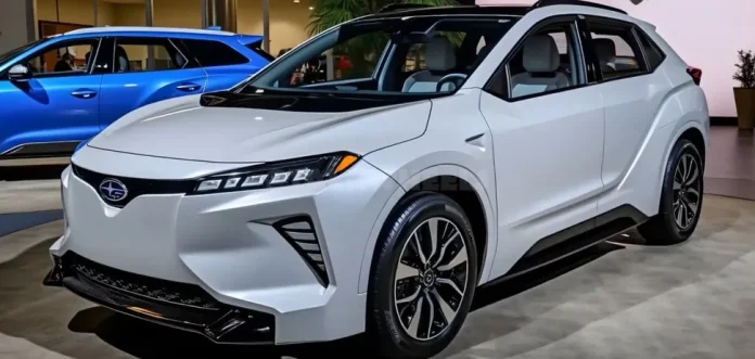 Електричний кросовер Subaru Solterra показано у новому дизайні