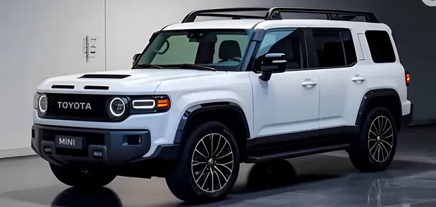 Перспективний «бюджетник» Toyota Land Cruiser FJ (2026) показаний у модному геометричному дизайні